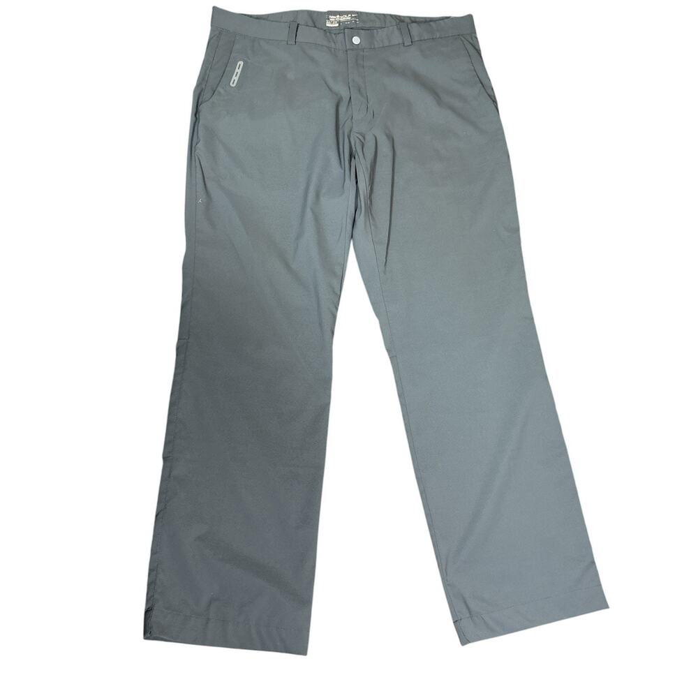 Nike Golf Pants Mens 38x32 Gray Tour Performance Dri-Fit Stretch Woven 509737